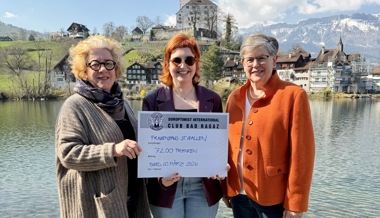 7200 Franken für Neustart: Soroptimistinnen unterstützen Frauenhaus
