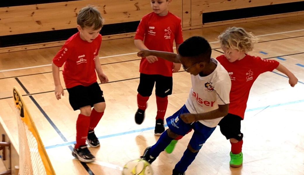  Volles Engagement der Kinder auch ohne Rangliste. 