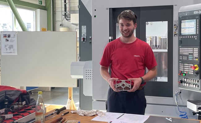 Silas Messmer aus Grabs geht an «EuroSkills» für Liechtenstein ins Rennen