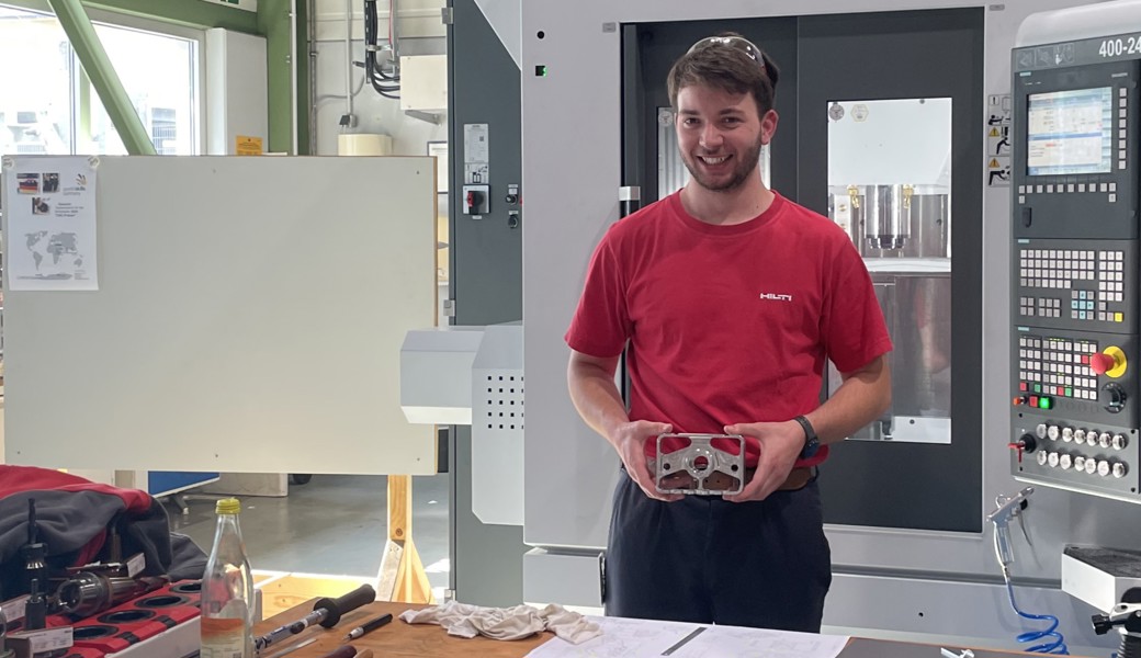 Silas Messmer aus Grabs geht an «EuroSkills» für Liechtenstein ins Rennen