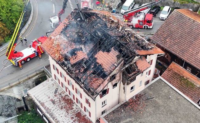 Traurige Gewissheit: Grossbrand in Thusis forderte vier Menschenleben