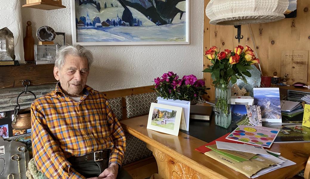 Besondere Persönlichkeit mit höchst interessanter Lebensgeschichte: Der in Wildhaus wohnhafte Peter Diener ist kürzlich verstorben.