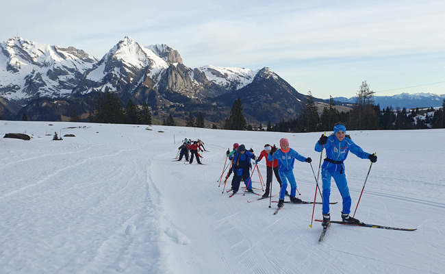 Cologna Fun Parcours: Juchzer in der Abfahrt