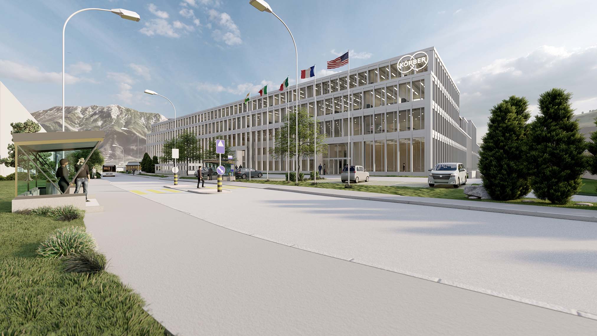 Spatenstich bei der Körber: Das Warten hat sich gelohnt