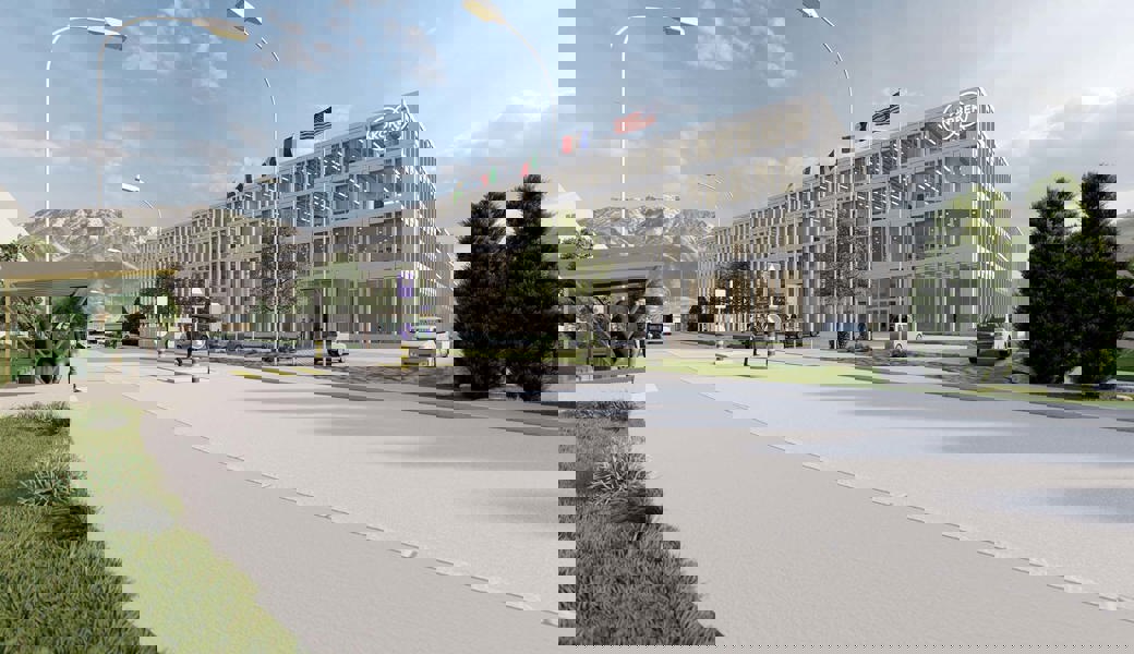 Genug Platz für das Wachstum der Gegenwart und der Zukunft: So soll der Neubau an der Werdstrasse aussehen.