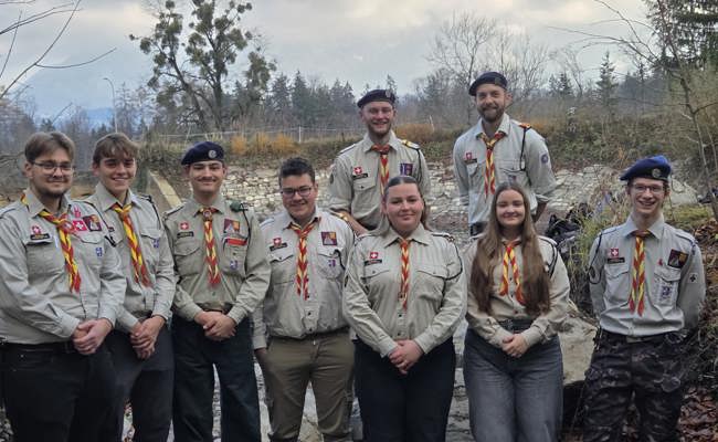 Generationswechsel bei den Sennwalder Scouts