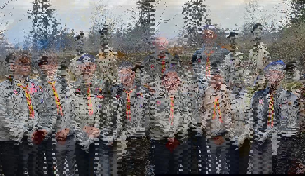 Generationswechsel bei den Sennwalder Scouts