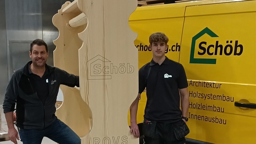 Der Schellenständer.