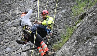 Ausbildung in luftiger Höhe: In der Wand muss jeder Handgriff sitzen
