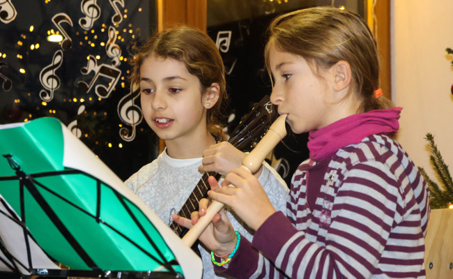 Ein musikalischer Advent im Schulhaus Feld