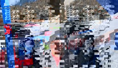 Top-Resultat im Europacup: Skirennfahrer Josua Mettler rast auf Platz zwei