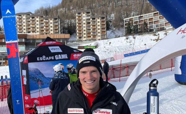 Top-Resultat im Europacup: Skirennfahrer Josua Mettler rast auf Platz zwei