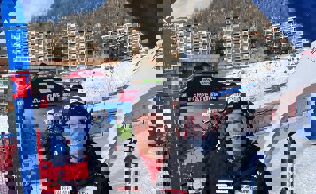 Top-Resultat im Europacup: Skirennfahrer Josua Mettler rast auf Platz zwei