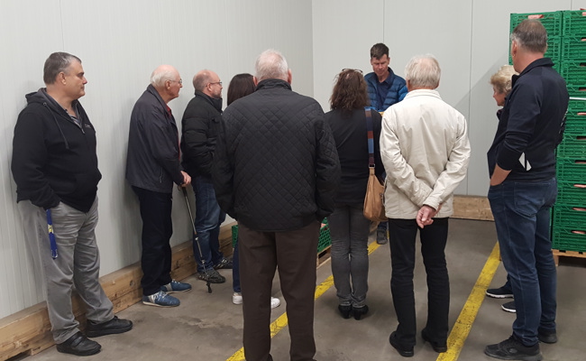 Lehrreiche Führung durch Gemüseverarbeitung für FDP