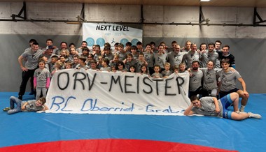 Ehre, wem Ehre gebührt: Meisterfeier für den RCOG-Nachwuchs