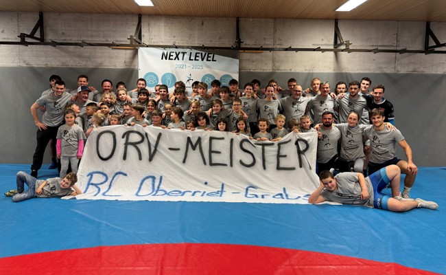 Ehre, wem Ehre gebührt: Meisterfeier für den RCOG-Nachwuchs