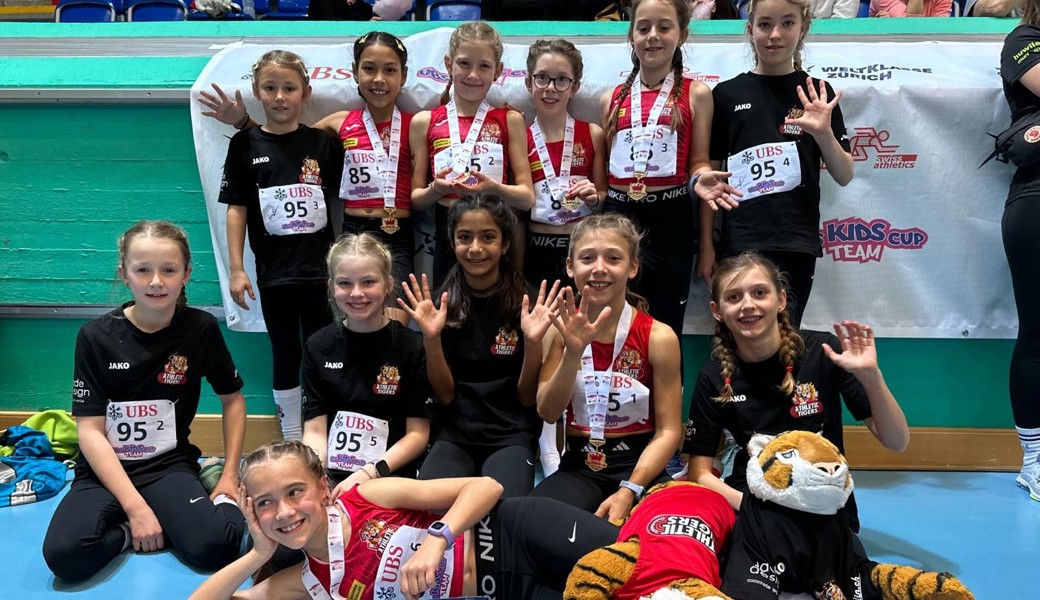Die beiden Ostschweizer Teams sorgten am finalen Wettkampf des UBS Kids Cup in Zürich in der Altersklasse U 12 für Furore. Die zweite Mannschaft sicherte sich Gold, Team 1 wurde Vierte.