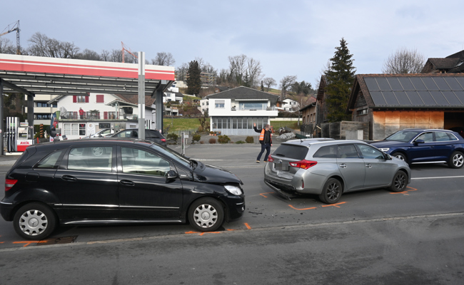 Kurz nicht aufgepasst und schon hat's gekracht