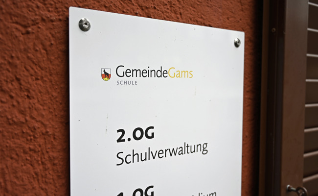 Schwere Vorwürfe gegen eine Lehrperson in Gams erhoben
