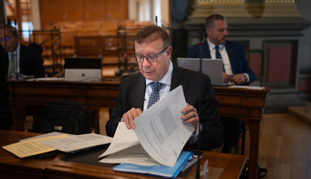 Thomas Toldo lag viel daran, stets gut vorbereitet zu sein. Pro Session fallen mehrere hundert Seiten Unterlagen an.