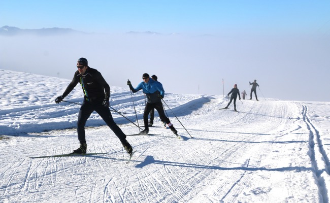 Beste Schnee- und Wetterbedingungen für die dünnen Latten