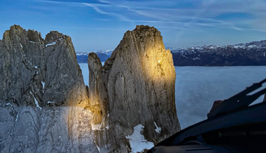 Rega birgt verunfallte Kletterer aus Felswand am sechsten Kreuzberg