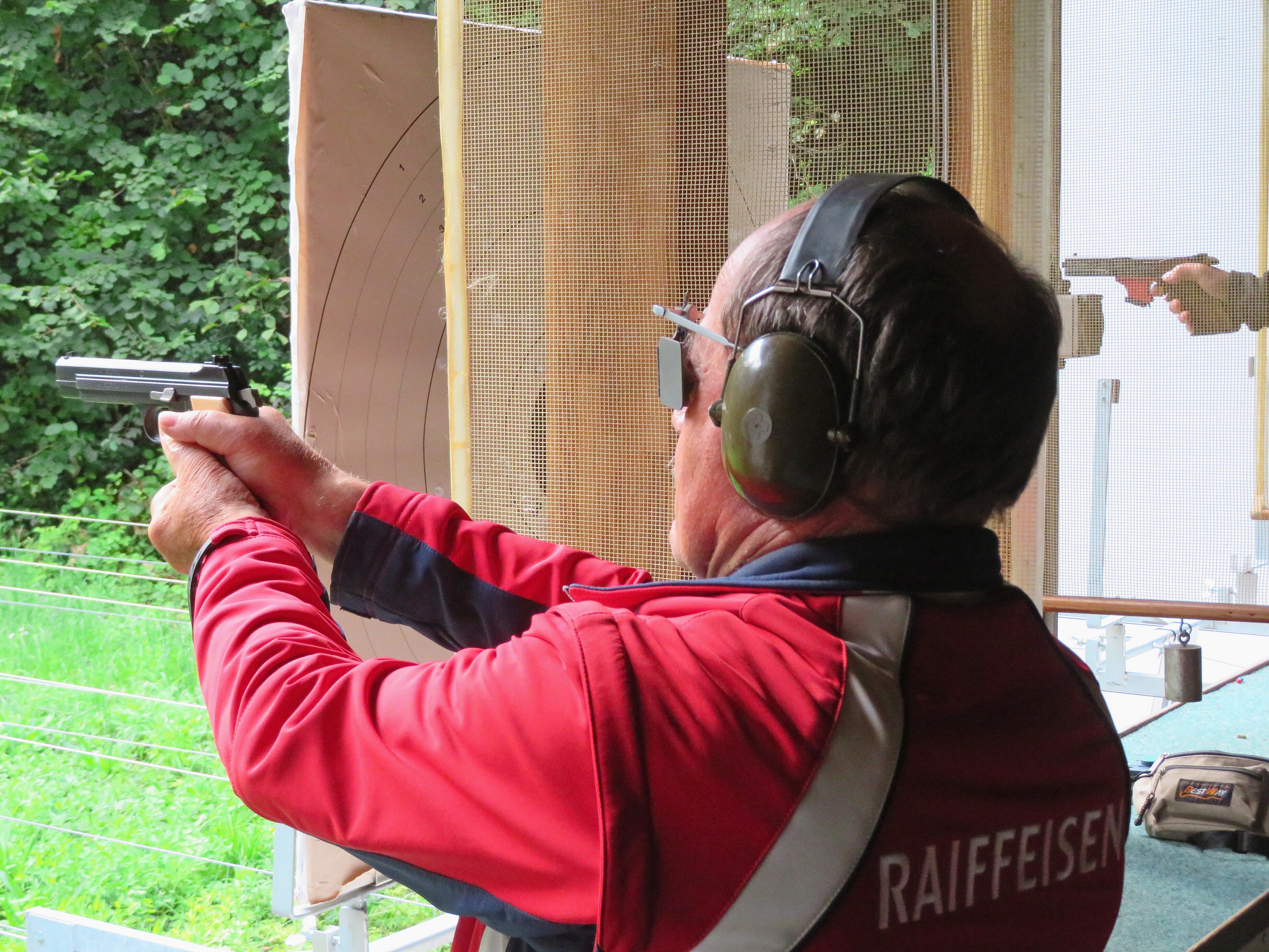 Harter Kampf der Rheintaler und Werdenberger Schützenveteranen