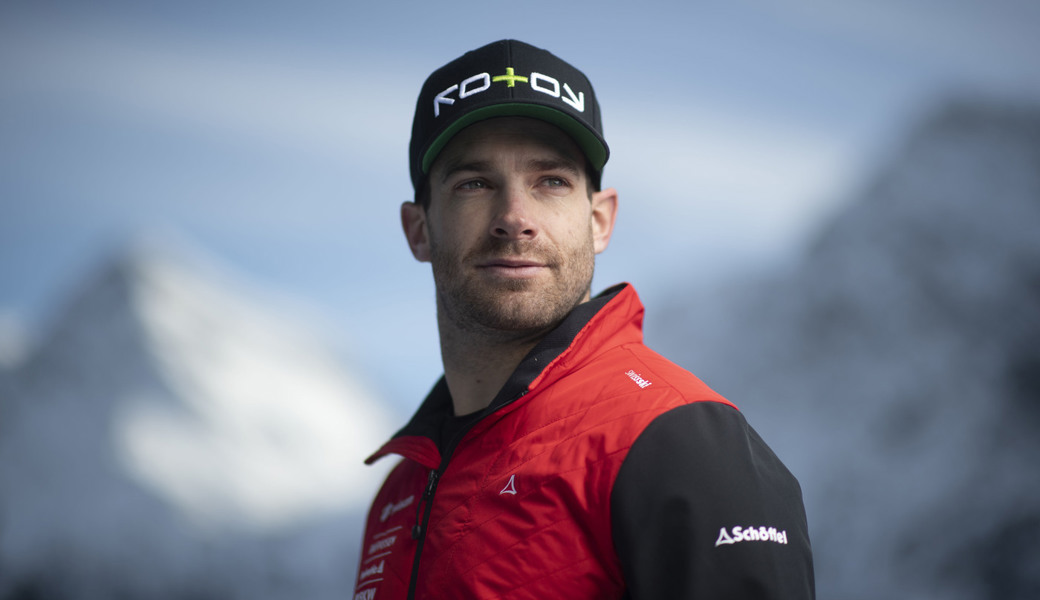  Jonas Lenherr vom Schweizer Skicross Team, aufgenommen am Montag, 14. Dezember 2020, in Arosa. (KEYSTONE/Gian Ehrenzeller)