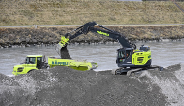 Fünf Monate, 80'000 Felsbrocken: Die Blockwurfsanierung geht weiter