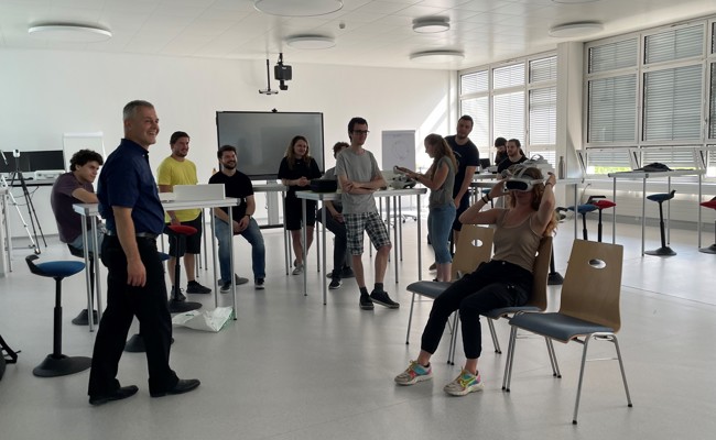 Mit Virtual Reality in neue Welten eingetaucht