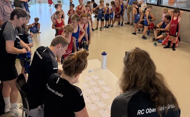 Ein grosser Auftritt für die Kleinsten des RCOG