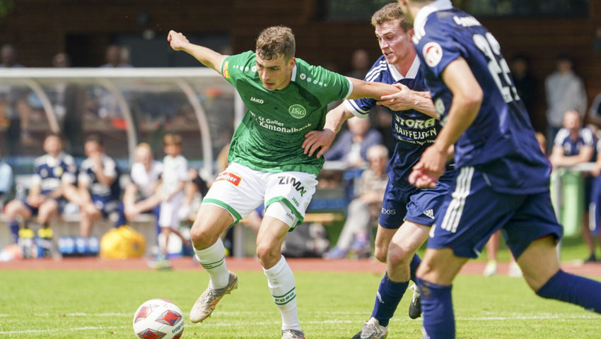  Erfahrungen beim FC St. Gallen gesammelt: Der Buchser Tim Staubli. 