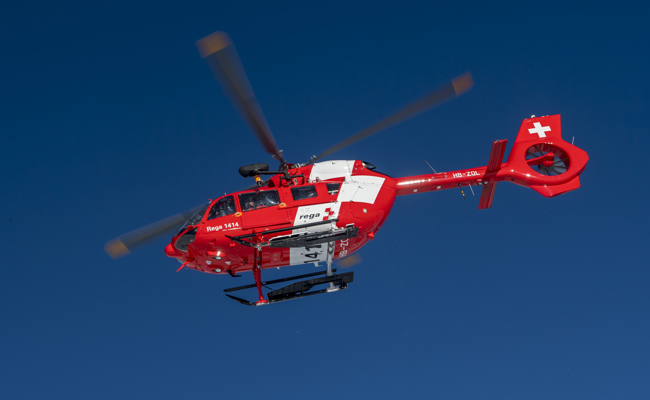 Unterarm in Maschine eingeklemmt – Rega fliegt Mann ins Spital