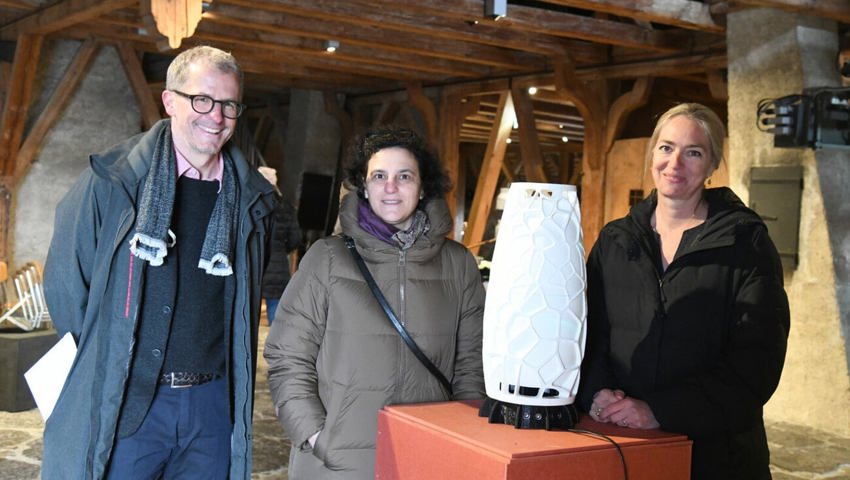  2. April: Saisoneröffnung aus Schloss Werdenberg (von links): Thomas Gnägi, Tanja Scartazzini, Mirella Weingarten. 