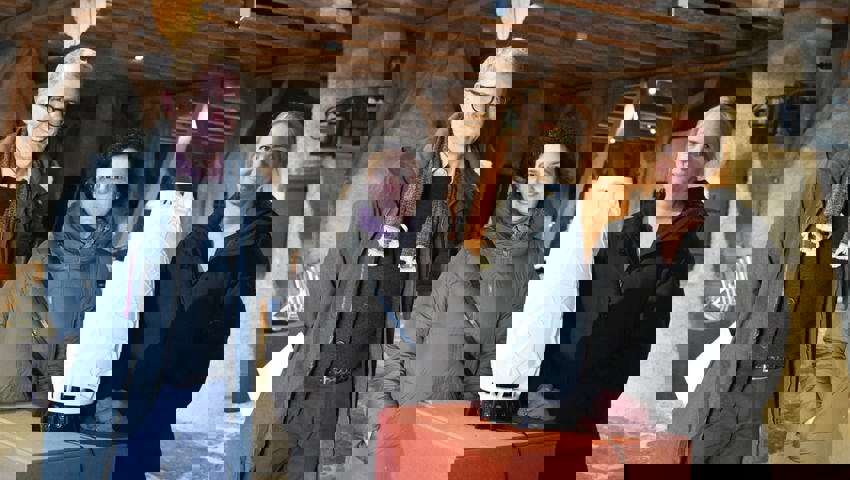  2. April: Saisoneröffnung aus Schloss Werdenberg (von links): Thomas Gnägi, Tanja Scartazzini, Mirella Weingarten. 