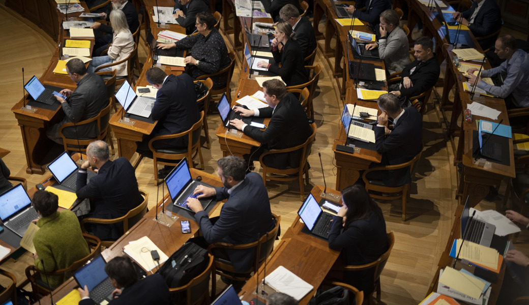 Bevor die Geschäfte ins Plenum kommen, werden sie in vorberatenden Kommissionen diskutiert.