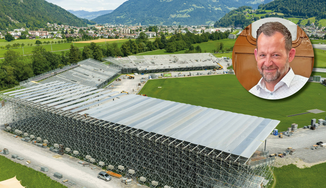 Der Buchser Sigi Lechner (56) ist dafür verantwortlich, dass man mit dem öffentlichen Verkehr sicher und pünktlich ans ESAF 2025 anreisen kann.