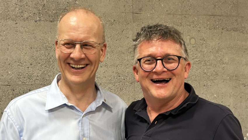 Stabsübergabe beim Lions Club: Urs Brunner übernahm von Christoph Pichler.
