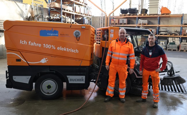 Die Stadt setzt neue Massstäbe in der nachhaltigen Stadtreinigung