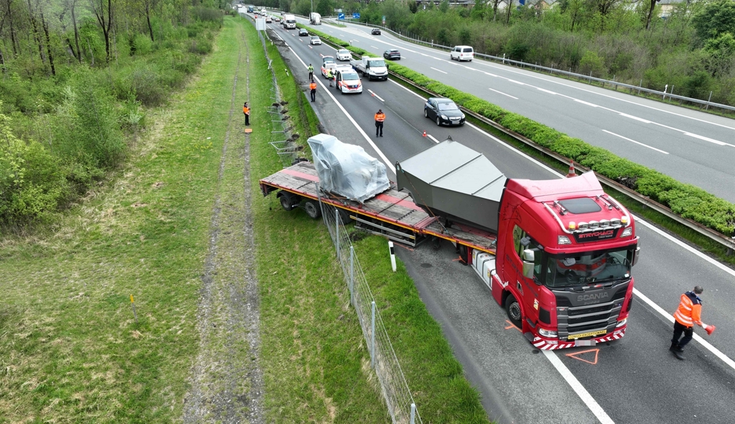 Beim Unfall entstand erheblicher Sachschaden. 