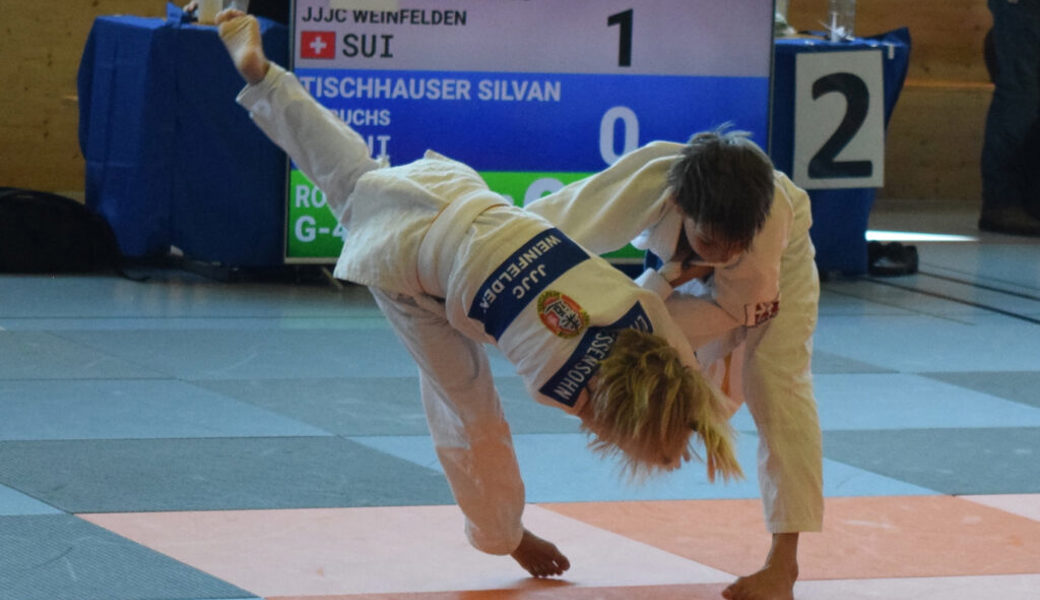  Silvan Tischhauser (rechts) holte an den Kantonalmeisterschaften zweimal Gold. 