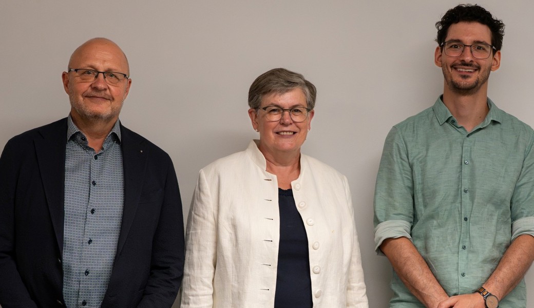 Peter Keller-Giger übernimmt von Barbara Dürr das Präsidium der Lukashaus Stiftung. In dieser Funktion wird er eng mit Geschäftsleiter Mauro Franchina zusammenarbeiten.