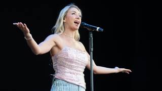 Auch Anna-Carina Woitschack sorgte beim Schlager-Openair für Stimmung.