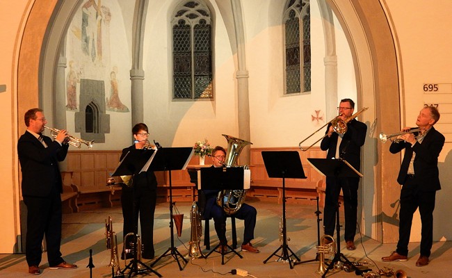 Sonus Brass Ensemble begeisterte mit Spielfreude und Emotionen