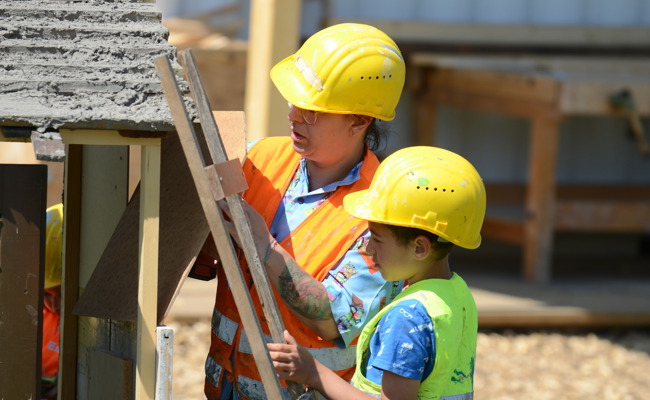 Kinderbaustelle startet am Mittwoch in ihre siebte Saison