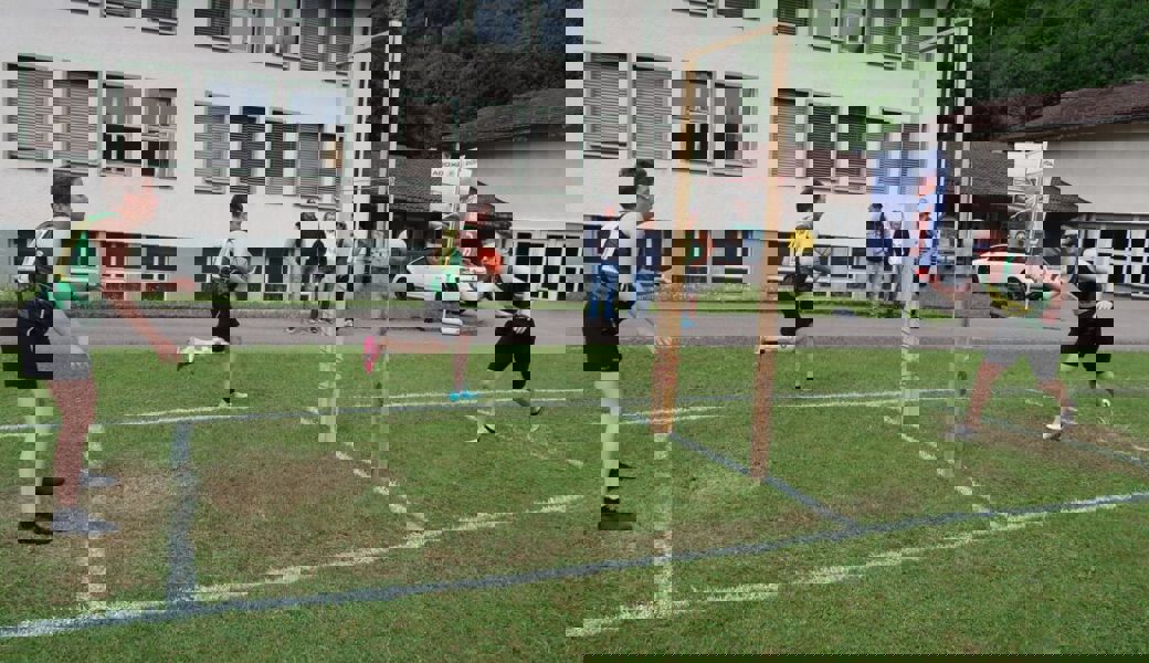  Bei der zweiten Aufgabe im Fachtest Allround erzielte das Team vom TV Buchs eine glatte 10,00. 