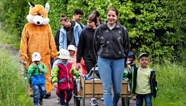 Der schlaue Fuchs zu Besuch bei der Kita