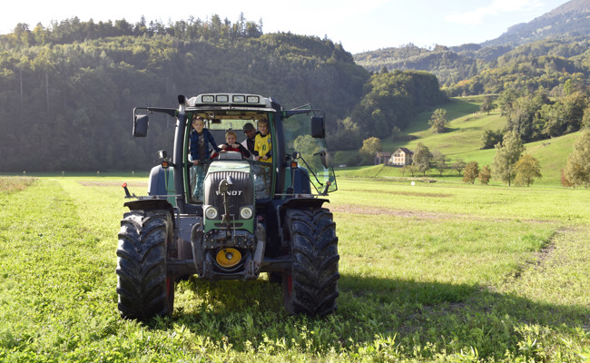 Ein Vormittag auf dem Bauernhof