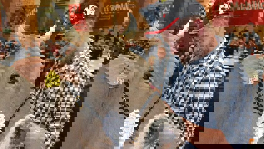  Ueli Giger freute sich über den Abteilungssieg.