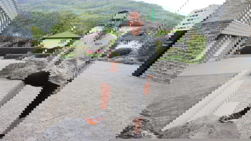  Vier Starts als Schweizer an Schweizer Meisterschaften - viermal auf dem Podest: Der Buchser Alexander Heim läuft besonders im Marathon der Konkurrenz in der Altersklasse 50-54 Jahre davon. 